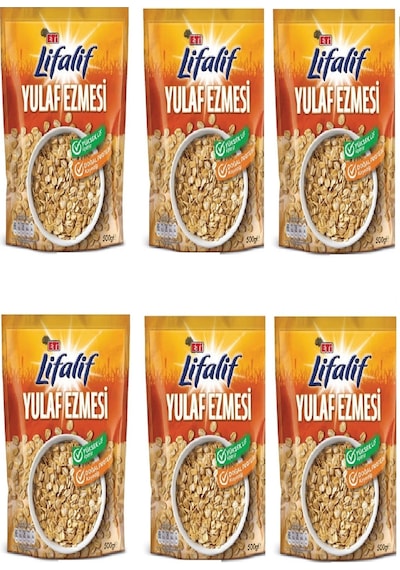 Lifalif Yulaf Ezmesi 500 G X 6 Adet