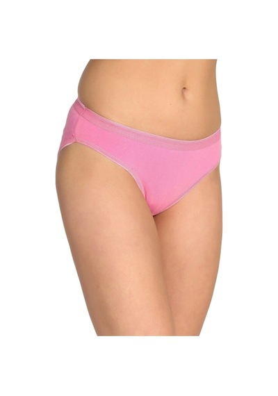 Likralı Esnek Kadın Düz Bikini Külot 12'li 001