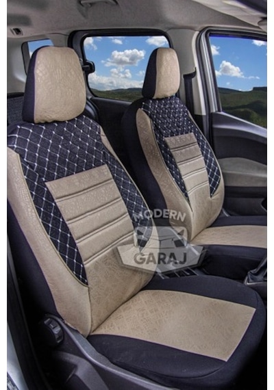 Citroen Nemo Gofrajlı Koltuk Kılıfı
