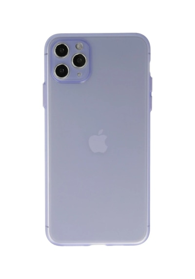 Apple İphone 11 Pro Max Kılıf Puma Silikon - Mor 0.2M-Çok Renkli