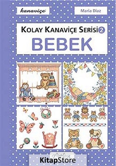 Kolay Kanaviçe Serisi-2 Bebek - Maria Diaz