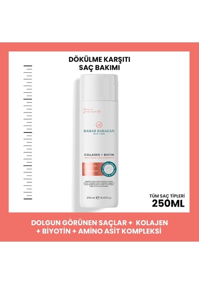 Bahar Babacan Saç Dökülmesini Önleyici Ve Uzamaya Yardımcı Şampuan 250ml