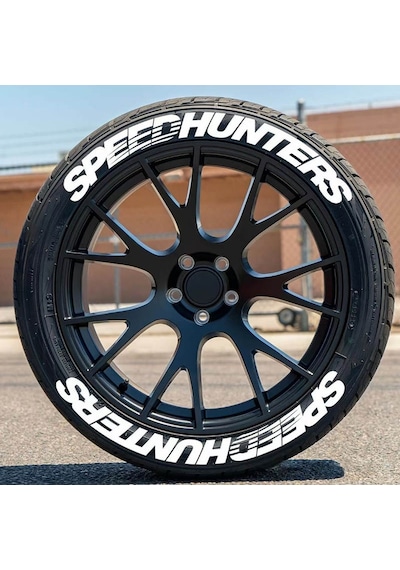 3D Lastik Yazısı Speedhunters Lastik Yazısı 8 Adet