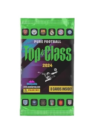 Hediyecik Panini Fifa Top Class 2024 Futbolcu Kartları 10 Paket 80 Kart