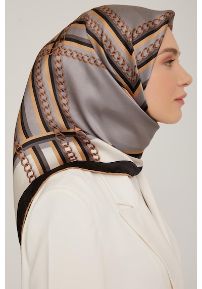 Armine İpek Eşarp Nostalji - 8845-03 Twill - 8128-19