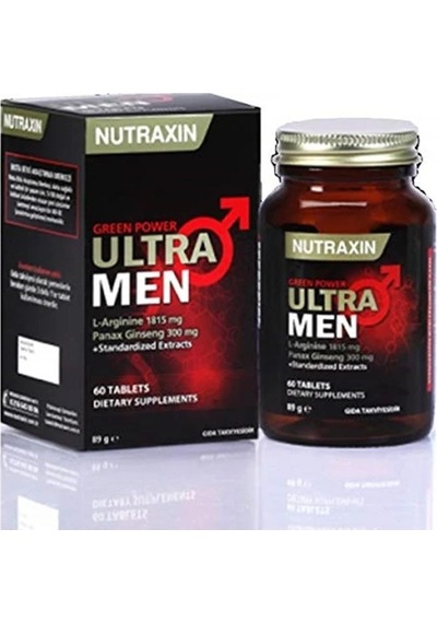 Nutraxin Nutraxın Ultra Men 60 Tablet 1 Paket 1 X 60 Tabletten