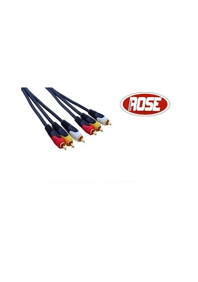 3 Rca-3Rca 15M Mavi 24K Gold %100 Bakir Süper Kalite