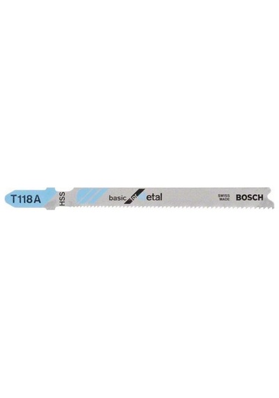 Bosch T 118 A Basic Metal Dekupaj Testere Bıçağı 2 608 631 964 (Adet)