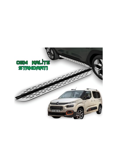 Citroen Berlingo Kısa Saşe 2019 2020 2021 2022 2023 2024 2025 2026 Araca Özel Yan Basamak