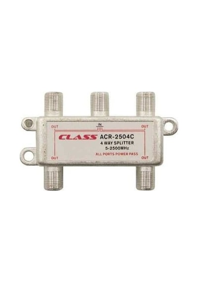 Class 4 Way Splitter Acr-2504c 1 Giris 4 Çıkıs Kablo Tv Uydu Ante