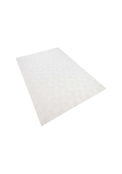 Kaymaz Yıkanabilir Doğal Dokulu Krem Dekoratif Sisal Halı Siesta 1509