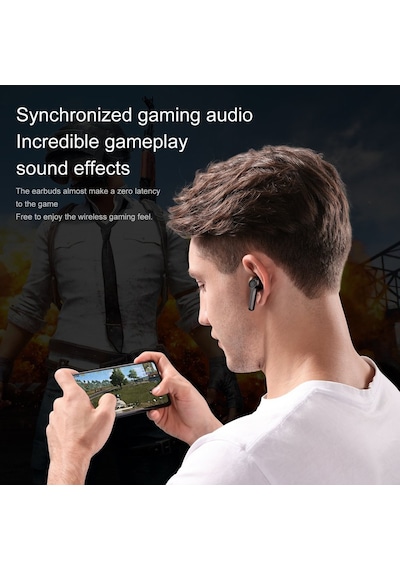 Joyroom JR-TP1 TWS Bluetooth 5.0 Kulak İçi Oyuncu Kulaklığı