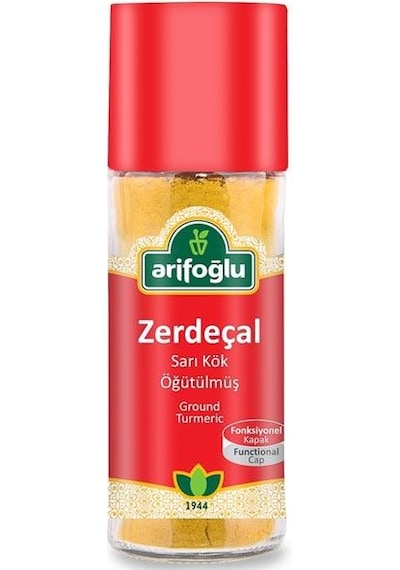 Arifoğlu Zerdeçal Öğütülmüş Toz Cam 50 G