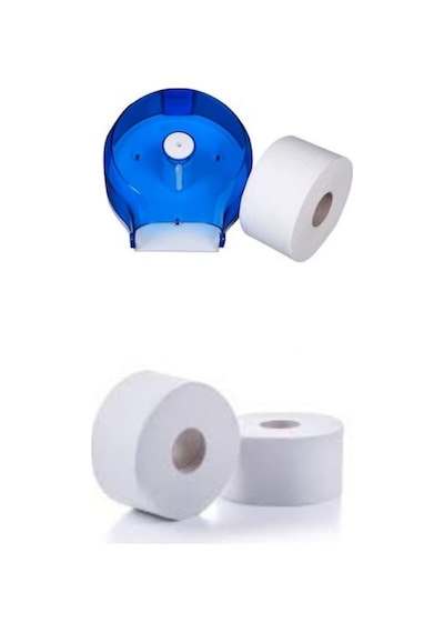 Wanda Soft Mini Jumbo Tuvalet Kağıdı 4 Kg 95m Rulo - 12'li Paket - 2 Katlı, 21cm Yaprak Eni