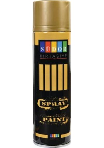 Südor Sprey Boya 200 Ml Metalik Altın Çok Renkli