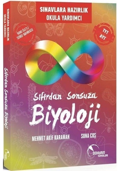 YKS TYT AYT Sıfırdan Sonsuza Biyoloji Konu Özetli Soru Bankası...