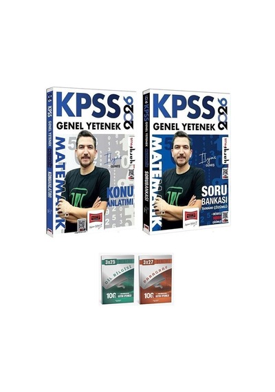 Yargı + Anla Kazan 2026 Kpss Matematik Konu + Soru Bankası 2 Li Set