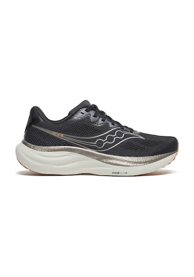 Saucony Rıde 19 Erkek Black/pewter Yol Koşusu Ayakkabısı S21055-145 Siyah