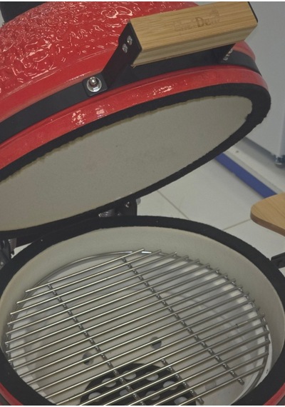 Chefden Pro 16 Seramik Kömürlü Barbekü Kırmızı