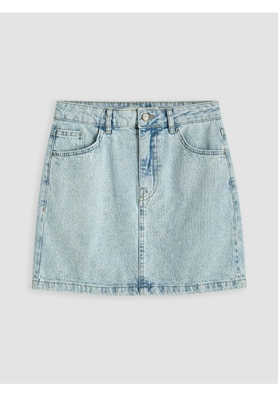 Lcw Vision İndigo Regular Fit Mini Jean Etek