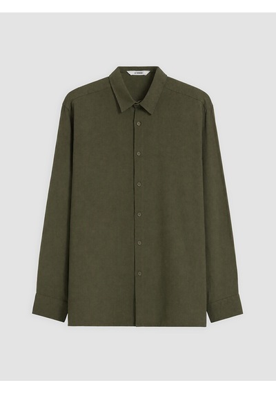 Lcw Eco Haki Regular Fit Oxford Erkek Gömlek