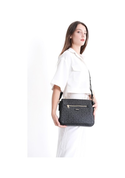 Just Polo Kadın Çapraz Ve Omuz Çantası 2068mh Siyah