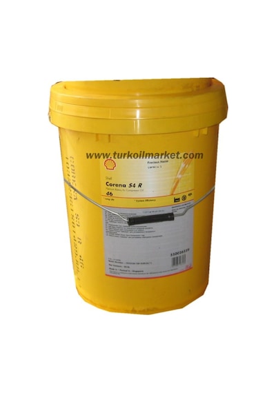 Shell Corena S4 R 46 Kompresör Yağı 20 L