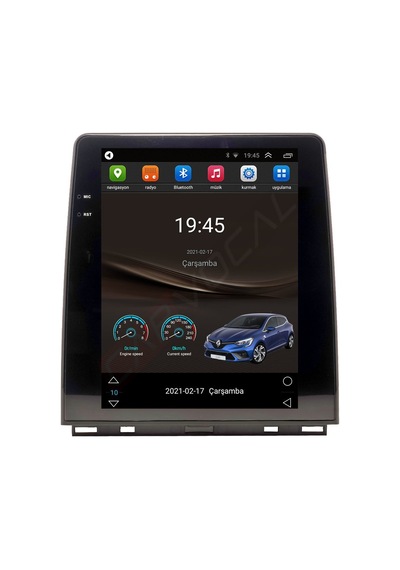 Clio 5 Tesla Android Multimedya 2Gb Ram 32Gb Rom Android Sürüm 10
