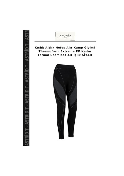 Astrid T Kışlık Altlık Nefes Alır Kamp Giyimi Thermoform Extreme Pp Kadın Termal Seamless Alt İçlik Siyah Astrid T Kışlık Altlık Nefes Alır Kamp Giyimi Thermoform Extreme Pp Kadın Termal Seamless Alt İçlik Siyah