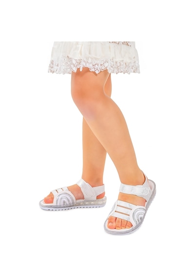 Kiko Kids Kız Çocuk Sandalet Arz 2352 Beyaz