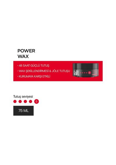 Power Kafein Wax 75 Ml