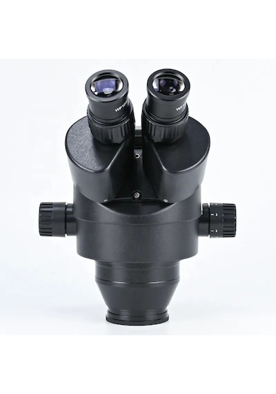 Szm Trinoküler Mikroskop Kafa Siyah - 0.5x Ctv Kamera Adaptörlü Stereo Zoom Başlık Wf10x/20