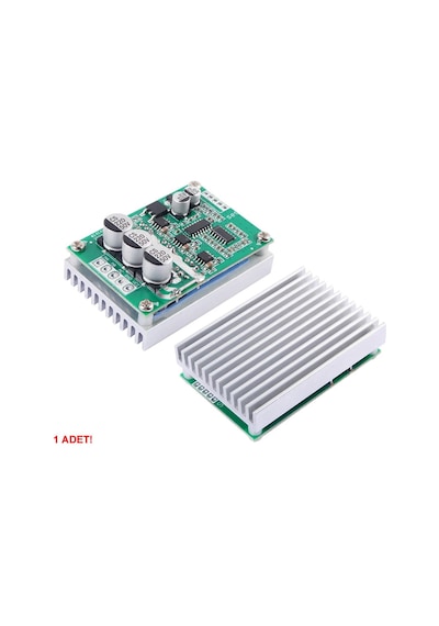 Dc 12v 36v 15a 500w Fırçasız Motor Sürücü Soğutucu Pwm Bldc Hız Kontrol Kartı İleri Geri Yön