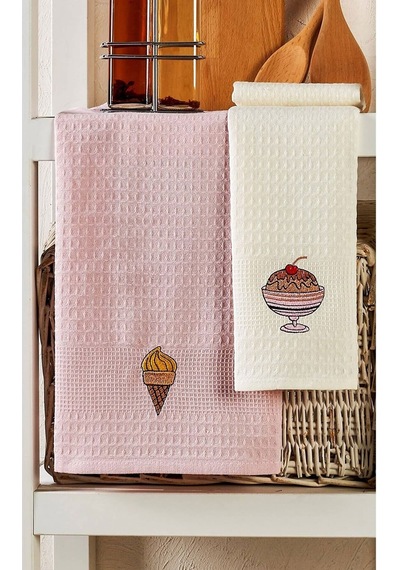 İce Cream 6 Parça Mutfak Kurulama Bezi 30X50 Cm