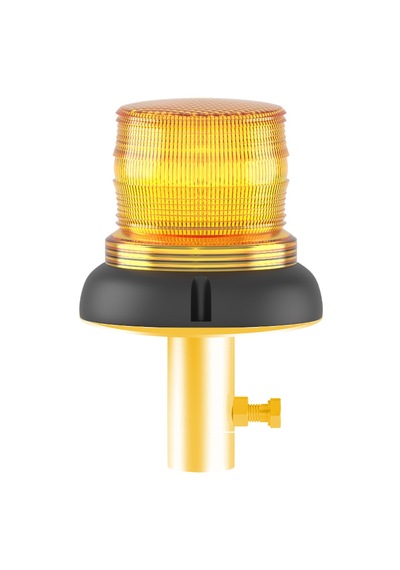 Mesan Ø110 Xenon Çakar Boru Montaj Lamba Turuncu 12vdc Ms 604.3.12vdc