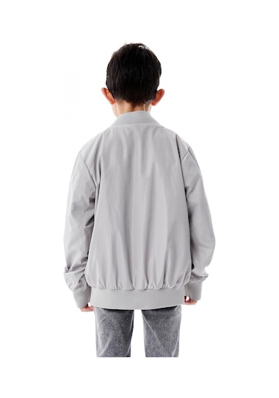 Benitto Kids Erkek Çocuk Kapüşonlu Çift Taraflı Mevsimlik Yağmurluk 51364 Lacivert
