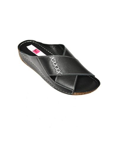 Fox Shoesp555091203 Siyah Hakiki Deri Comfort Ortopedik Taban Kadın Terlik Siyah Fox Shoesp555091203 Siyah Hakiki Deri Comfort Ortopedik Taban Kadın Terlik Siyah