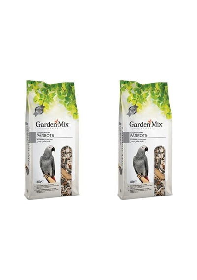 Garden Mix Platin Parrots Papağan Yemi 800g 2adet