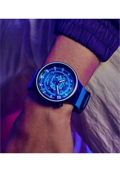 Swatch SB01N101 Unisex Kol Saati + Kordon