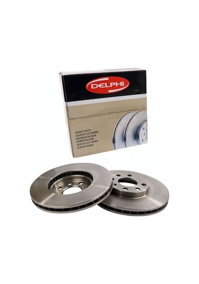 Renault Clio III 3 Ön Fren Diski 4 Bijon Takım Delphi 7701207829