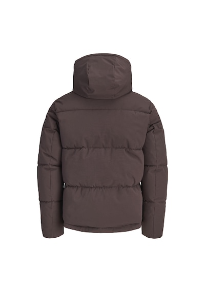 Jack & Jones Jjgalaxy Erkek Şişme Mont Puffer Ceket Günlük Rahat Kahverengi