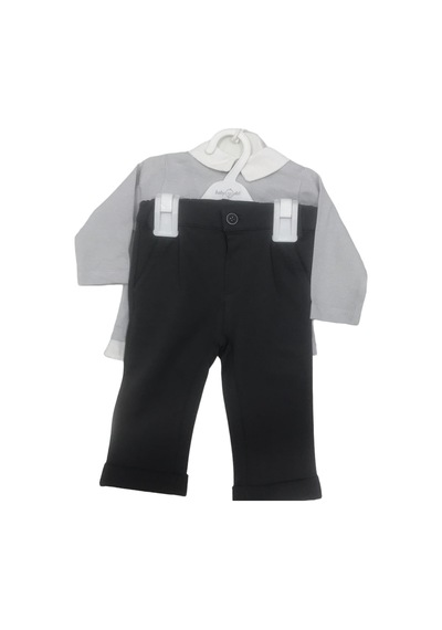 Babydoll 2li Takım Babydola Gri-10189 Gri
