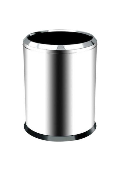 Palex 3820-5 Krom Çemberli Çöp Kovası 5 Litre