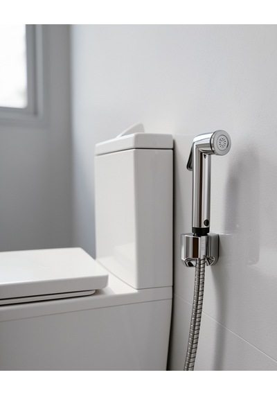 Taharetmatik El Spreyi, Stoplu Su Tasarruflu Banyo Temizlik Seti Çok Renkli