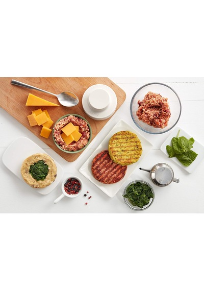 Lekue Açık Yeşil Burger Kalıbı 11x3,5cm Sku: Smg8690010226990 Açık Gri