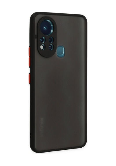 İnfinix Hot 11s Uyumlu Kılıf Montreal Silikon Kapak - Siyah