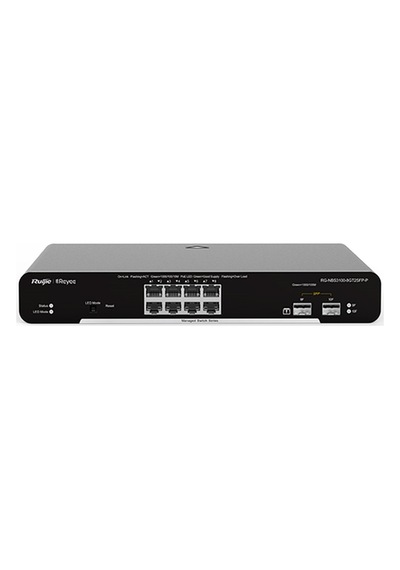 Ruijie Reyee RG-NBS3100-8GT2SFP-P 8 Portlu 10/100/1000 Gigabit Switch