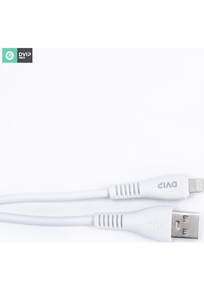DVIP S11A 6A UsbA to Lightning Hızlı Data ve Şarj Kablosu Beyaz