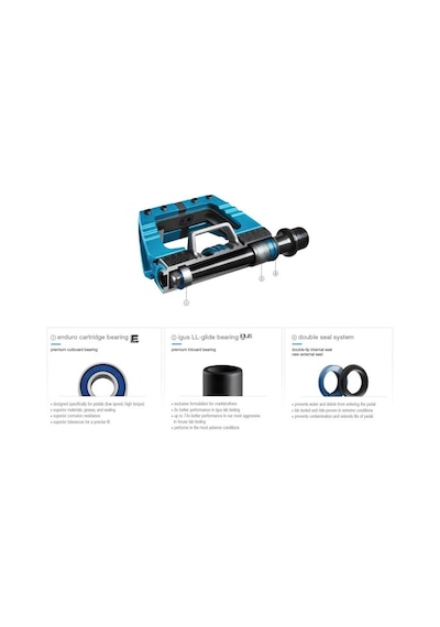 Crank Brothers Mallet E Pedal Siyah