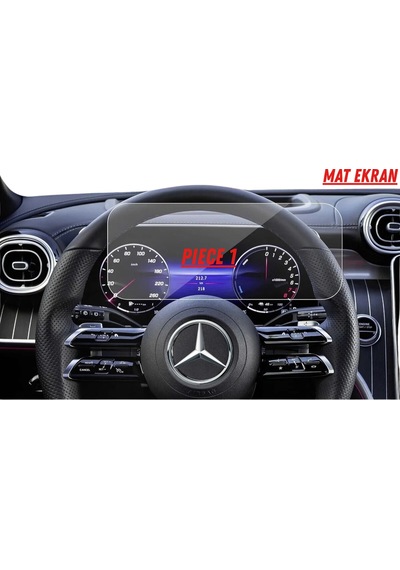 Mercedes Glc 180 2026 Hayalet Gösterge Ve Multimedya Uyumlu Set Mat Ekran Koruyucu